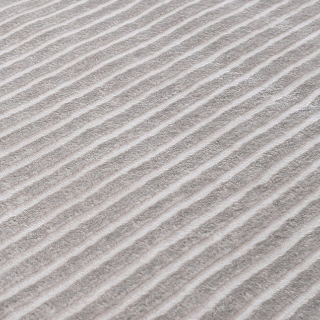 Carmel Grey-Cream Geometric Rug | 6050
