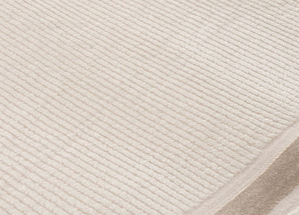 Carmel Cream-Beige Bordered Rug | 6060