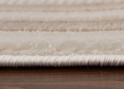 Carmel Cream-Beige Bordered Rug | 6060