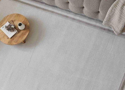 Carmel Cream-Beige Bordered Rug | 6060