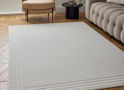 Carmel Cream Bordered Rug | 6060
