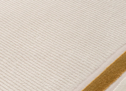 Carmel Cream-Gold Bordered Rug | 6060