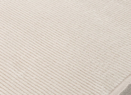 Carmel Cream-Grey Bordered Rug | 6060