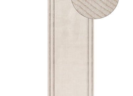 Carmel Cream-Grey Bordered Rug | 6060