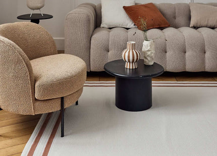 Carmel Cream-Terra Bordered Rug | 6060