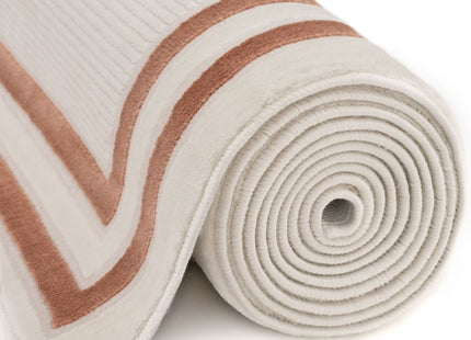 Carmel Cream-Terra Bordered Rug | 6060