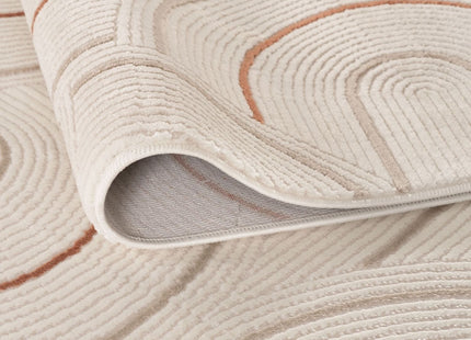 Carmel Cream-Terra Geometric Rug | 6070