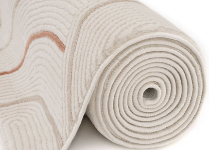 Carmel Cream-Terra Geometric Rug | 6070