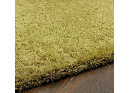 Chicago Olive Green Shaggy Rug