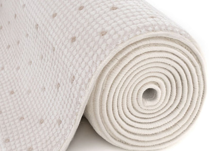 Carmel Cream-Beige Dots Rug | 6080
