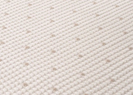 Carmel Cream-Beige Dots Rug | 6080