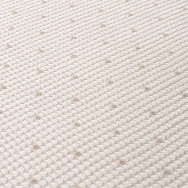 Carmel Cream-Beige Dots Rug | 6080