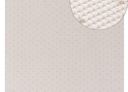 Carmel Cream-Beige Dots Rug | 6080