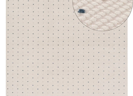 Carmel Cream-Blue Dots Rug | 6080