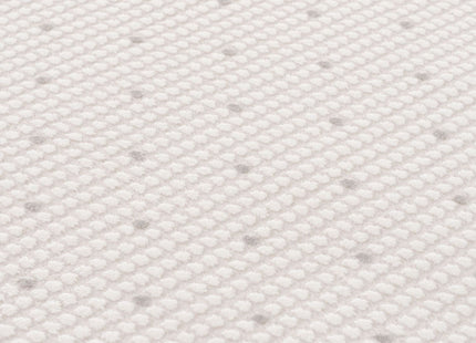 Carmel Cream-Grey Dots Rug | 6080