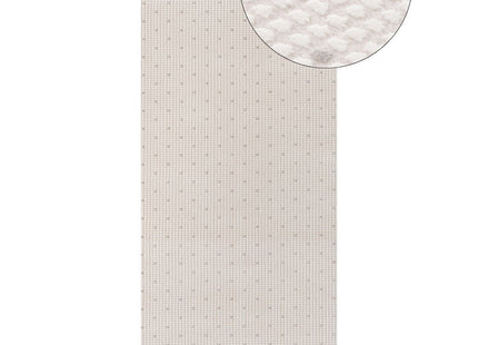 Carmel Cream-Grey Dots Rug | 6080