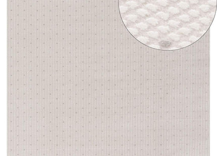 Carmel Cream-Grey Dots Rug | 6080