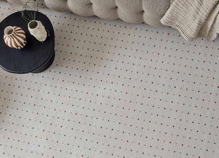 Carmel Cream-Terra Dots Rug | 6080