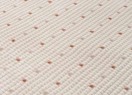 Carmel Cream-Terra Dots Rug | 6080