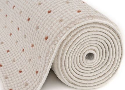 Carmel Cream-Terra Dots Rug | 6080