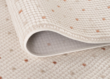 Carmel Cream-Terra Dots Rug | 6080