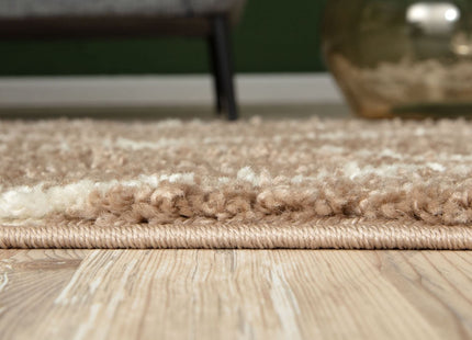 Moroccan Beige Shaggy Rug | 620