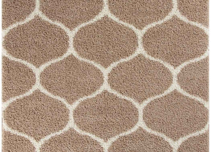 Moroccan Beige Shaggy Rug | 620
