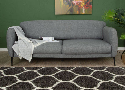Moroccan Dark Grey Shaggy Rug | 640