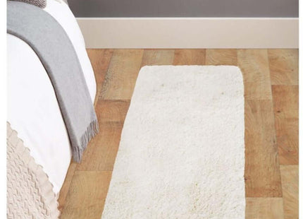 Soft Washable Ivory Shaggy Rug | SA-01