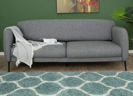 Moroccan Duck Egg Blue Shaggy Rug | 650