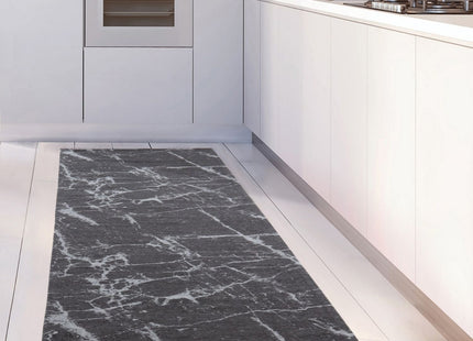 Washable Rug Carina Dark Grey | 6952D