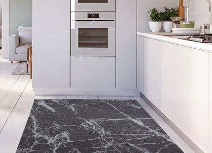 Washable Rug Carina Dark Grey | 6952D
