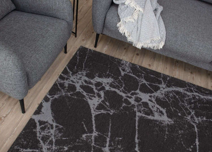 Washable Rug Carina Dark Grey | 6952D
