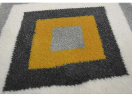 Maestro Geometric Yellow Rug | 3658 GB12