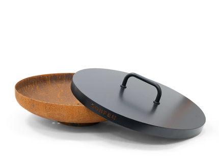 BonFeu BonBowl Lid 80cm – Black Steel