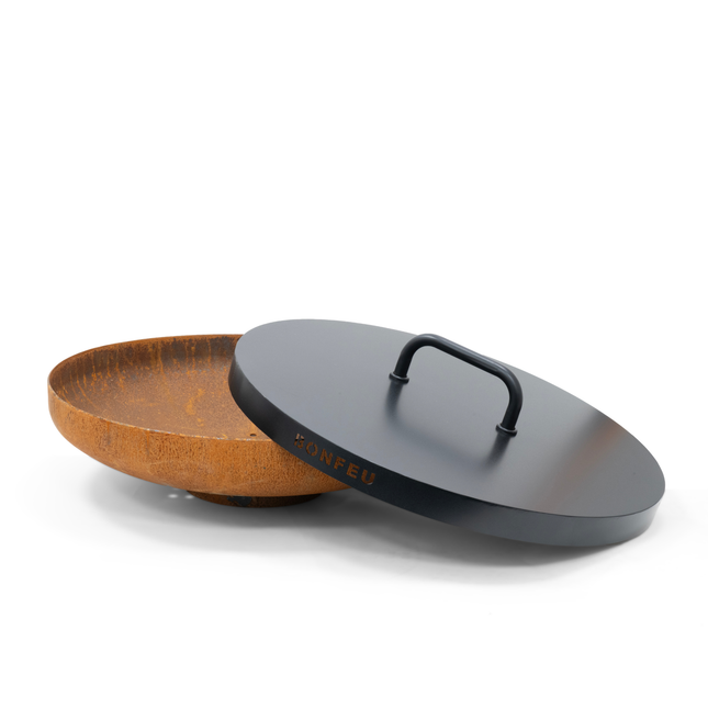 BonFeu BonBowl Lid 60cm – Black Steel