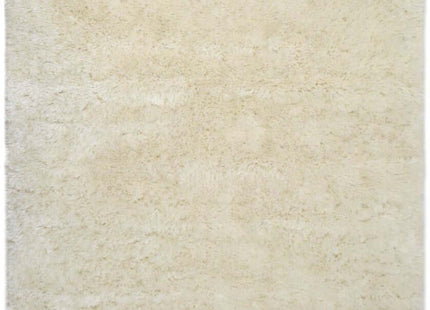 Soft Washable Ivory Shaggy Rug | SA-01