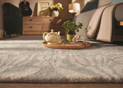 Heritage Lavender Floral Wool Rug