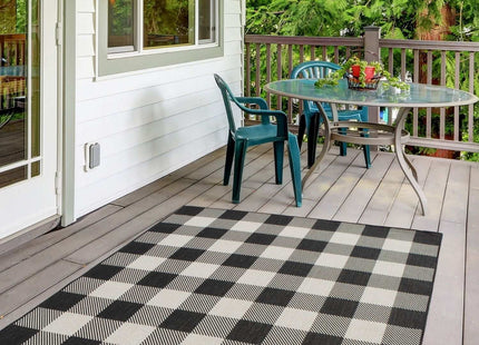 Ecology Outdoor Rug Black | 700BL