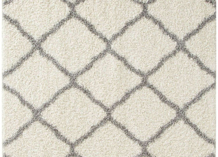 Moroccan Ivory Shaggy Rug | 700