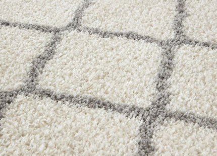 Moroccan Ivory Shaggy Rug | 700