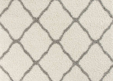 Moroccan Ivory Shaggy Rug | 700