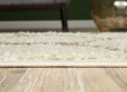 Moroccan Ivory Shaggy Rug | 730