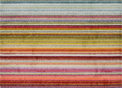 Villa Multicolour Striped Rug