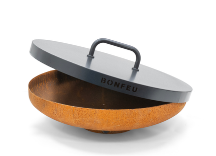 BonFeu BonBowl Lid 80cm – Black Steel