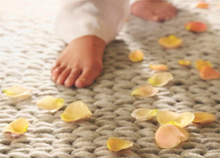 Fusion Oyster Braided Wool Rug