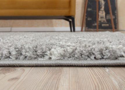Moroccan Grey Shaggy Rug | 810