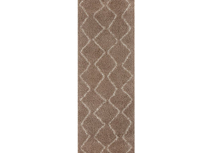 Moroccan Beige Shaggy Rug | 820