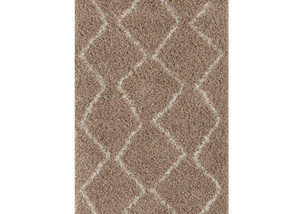 Moroccan Beige Shaggy Rug | 820