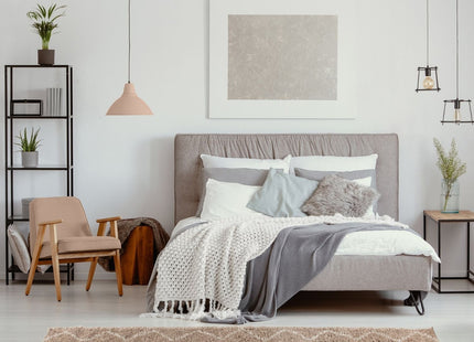 Moroccan Beige Shaggy Rug | 820